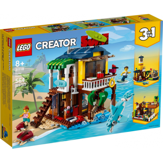 LEGO CREATOR Surfer Beach House 2021